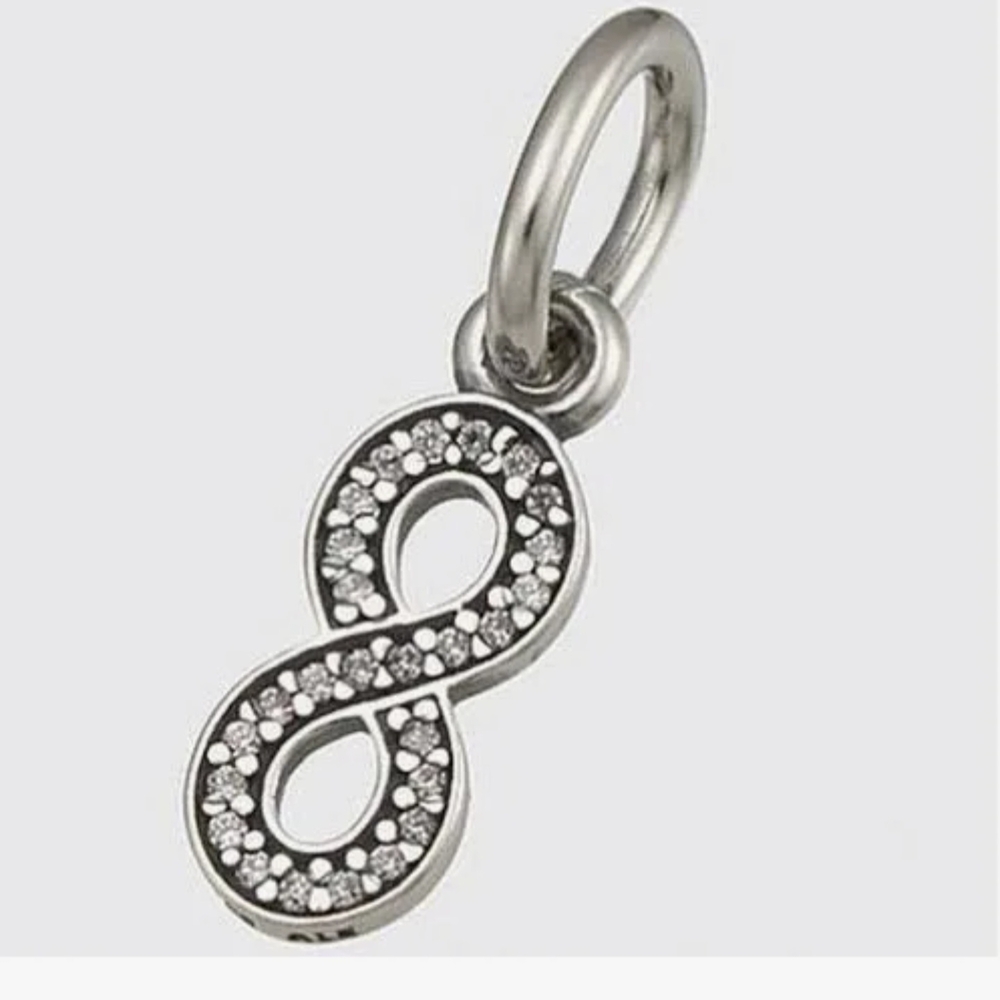 Like New Retired Authentic Pandora Symbol Of Infinity 925
